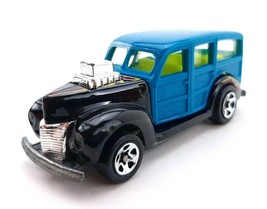 1979 Hot Wheels Roadster Woody Wagon Green / Black 16 - $7.77