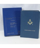 Bible &amp; King Solomon&#39;s Temple in Masonry 1968 w/Original Box Evergreen L... - €50,88 EUR