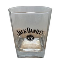 Jack Daniel&#39;s Square Whiskey Rocks Glass Old Number No. 7 Seven Brand - £9.26 GBP