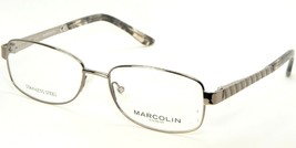 Nuevo Marcolin MA5009 008/ Brillante Gunmetal Gafas Marco 54-16-140mm - $65.35