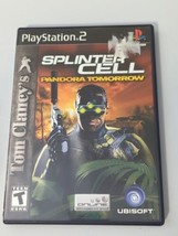 Tom Clancy&#39;s Splinter Cell: Pandora Tomorrow (Sony PlayStation 2, 2004) Complete - $14.85