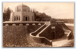 RPPC Columbia River Highway OR Vista House Dimmit Photo UNP Postcard W9 - $4.17