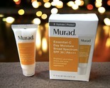 Murad Essential C Day Moisture SPF30 PA+++ 10ml/0.33oz TRAVEL MINI New I... - £11.96 GBP