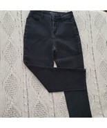 Style &amp; Co Petite Jeans Womens Size 6P Tummy Control Black Denim Stretch... - £7.75 GBP