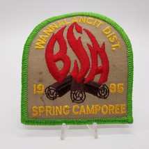 Vintage BSA 1985 Wannalancit District Spring Camporee Patch - £10.03 GBP