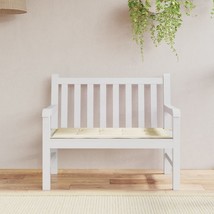  Garden Bench Cushion Cream Oxford fabric (100% polyester) - $62.86