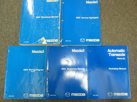 2004 Mazda 3 MAZDA3 Service Repair Shop Manual Factory Oem Books 5 Volume Set 04 - $461.06