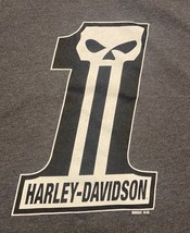 Harley-Davidson H-D T-Shirt Gray 4XL 2022 Omaha Fremont Nebraska NE Casual Shirt - £25.53 GBP
