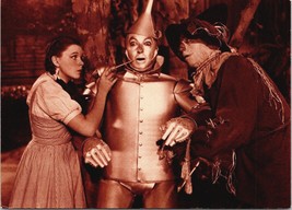 Dorth Tin Man Scarecrow Oil Can Wizard of Oz Postcard - $5.57