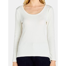 Time and Tru Women’s Long Sleeve Rib Scoop T-Shirt in size M (8–10) - $8.00