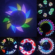 32 Pattern LED Colorful Bike Wheel Tire Spoke Light For Bicycle Safety HOT L@@K! - £11.29 GBP
