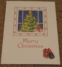 NEVER USED Beautiful Merry Christmas Greeting Card, GREAT CONDITION - £2.32 GBP