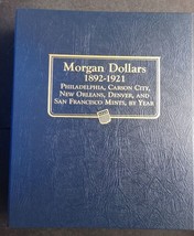 Whitman Morgan Silver Dollars Coin Album Book Number 2 1892-1921  - £30.52 GBP