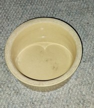 RWP Roseville Ohio Pottery Bowl Dog Cat Dish Croc Stoneware 8x2.75 Inch - £15.92 GBP