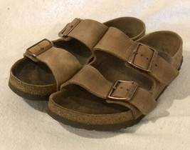 Birkenstock Arizona Women’s Size 38 Soft Footbed Brown. Pre Owned - $39.59