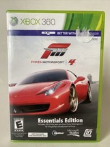 Forza Motorsport 4 Essentials Edition No Manual Microsoft Xbox 360 2011 Free Shi - £7.69 GBP