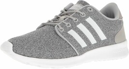 adidas Women&#39;s QT Racer Cloudfoam Lightweight Lace-Up Sneakers Gray Size 7 - $26.17