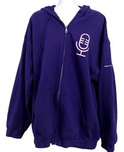 Gildan Heavy Blend Unisex eBay For Business Podcast Purple Hoodie Zip Up Sweater - £39.30 GBP