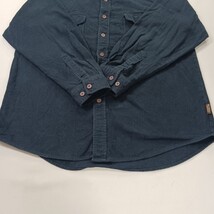 Great Northwest RN#29360 Men's Blue Cotton Heavyweight Button Up Shirt Size L image 14