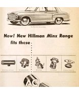 1954 Hillman Minx AC Delco Import Advertisement Autocar Automobilia DWPP12B - $24.99