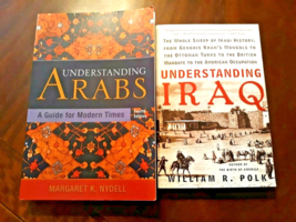 Lot of 2 Books -- Understanding Arabs Iraq Margaret K. Nydell William R.... - $8.91