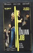 Factory Sealed VHS-The Italian Job-Mark Wahlberg, Charlize Theron, Edwar... - £13.67 GBP