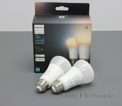 Philips Hue 563346 White Ambiance A19 Smart LED Bulbs (2-pack) - £19.25 GBP