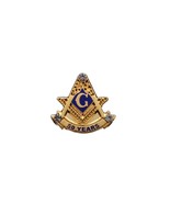 Blue Lodge 50 Years Freemason Masonic Lapel Pin - £7.50 GBP