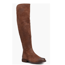 Born Britton Over the Knee Leather Riding Boot Cushioned Size 8.5 Brown ... - £103.89 GBP