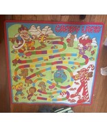 Candy Land Game Rug 40&quot; X 40”  Player Tokens, Plastic Carrying Case No c... - £19.35 GBP