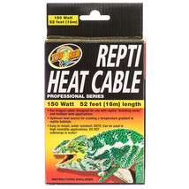Zoo Med Repti Heat Cable for Reptile Terrariums 150 watt Zoo Med Repti H... - $76.86