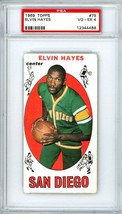 1969 Topps Elvin Hayes Rookie #75 PSA 4 P1352 - £50.55 GBP