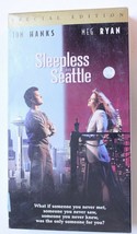 Sleepless In Seatle VHS Tape Tom Hanks Meg Ryan S1A - £3.09 GBP