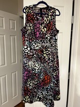 NWT Rachel Roy Colorful Animal print dress sz 16 - £38.77 GBP
