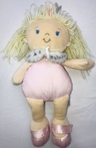 Nat &amp; Jules Demdaco My First Doll Plush Blonde Hair Lovey 15” - £7.18 GBP