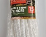 Ozark Trail White Braided Nylon Fishing Stringer 15 Feet - £5.44 GBP