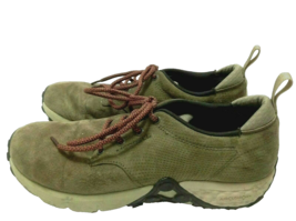 Merrell Jungle Sneakers Womens 10 Lace Dusty Olive Comfort Trail Walking... - £21.20 GBP