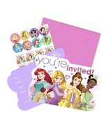 Disney Princess Dream Big Save The Date Party Invitations Cards 8 Per Pa... - $89.52 MXN
