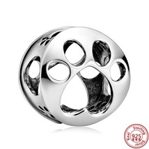 Sterling Silver Puppy Castle beads Pendant Pandora 925 Original Charm br... - £15.71 GBP