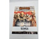 Warlord Saga Of The Storm Elves AEG Promotional Flyer Sheet 8 1/2&quot; X 11&quot; - £47.41 GBP