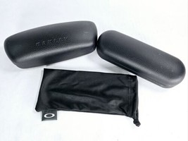 Lot of 2 Oakley Carbon Hard Clamshell Eyeglasses / Sunglasses Cases - £12.89 GBP