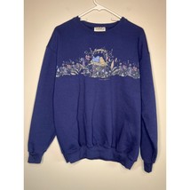 1980s Northern Reflections Birds Cottagecore Coquette Lace Granny Sweats... - $30.00