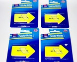 Avery See Through Arrow Sticky Notes 60 Count Each Pack Lot of 4 Pads Bo... - $12.30