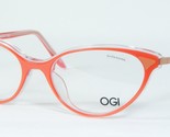 OGI Evolution 9218 1898 Koralle/Rot Brille Brillengestell 52-17-140mm It... - $135.62