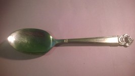 Unbranded Stainless Steel Flatware 6&quot; Teaspoon Flower Design - $5.00