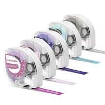 Color Label Tapes Compatible With Phomemo P12 Phomemo P12 Pro Label Maker &amp; Dymo - £28.32 GBP