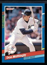 1991 Donruss #107 - Don Mattingly - New York Yankees - £1.13 GBP