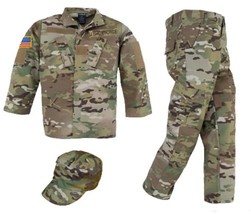 Kids Authentic U.S. Air Force Multicam 5-Piece Uniform Ensemble - £94.30 GBP