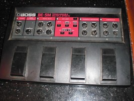 RARE Vintage 80s Boss BE-5M Programmable Multi Effect Guitar Pedal Bass UNTESTED - £59.35 GBP