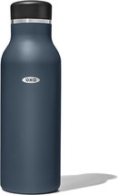 OXO Strive 16oz Insulated Water Bottle with Standard Lid - Dark Cobalt - £12.85 GBP